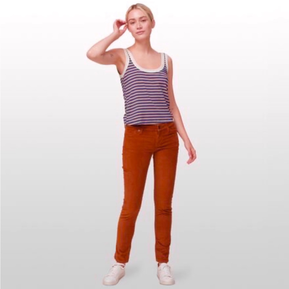 Patagonia Fitted Corduroy Pants Burnt Orange size 28